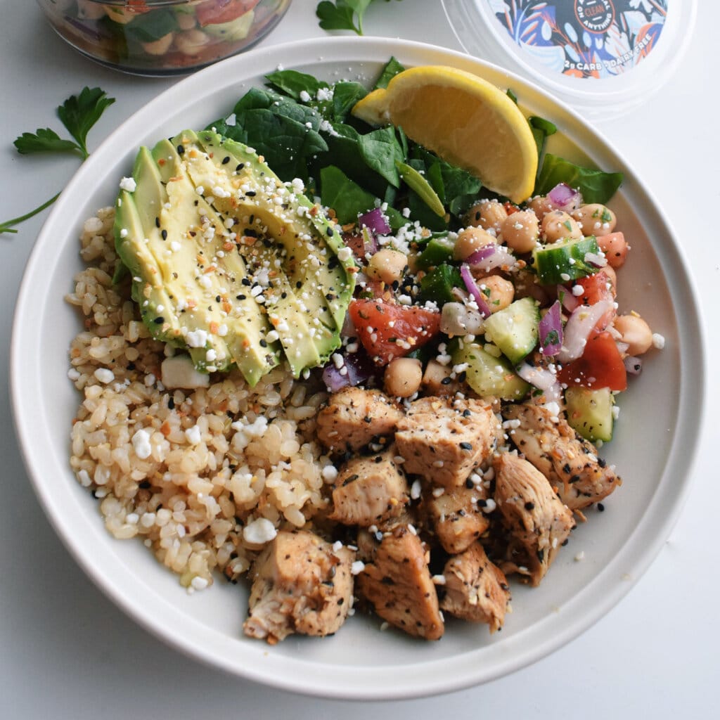 Greek Bowl With Tzatziki