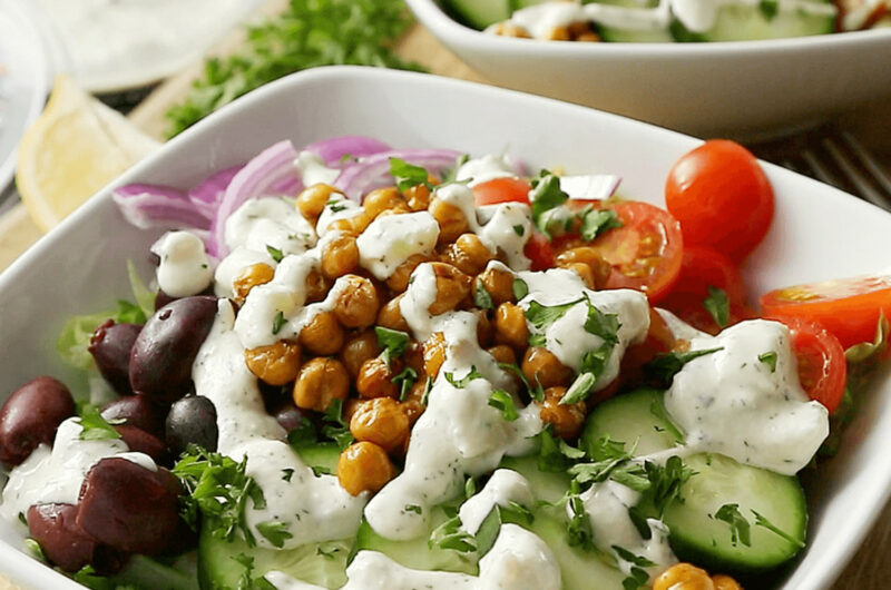 Chickpea Greek Bowl