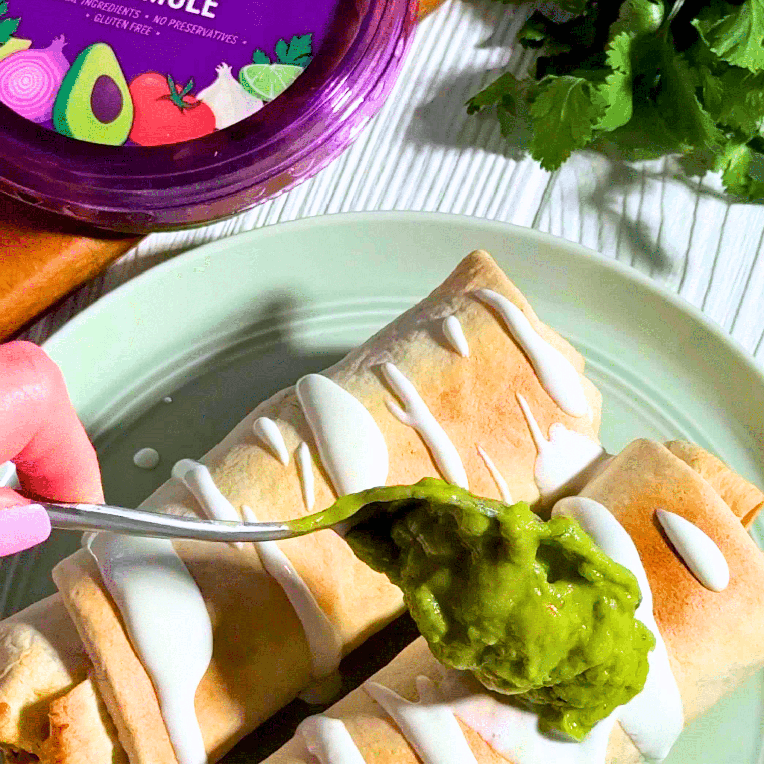 Easy Air-Fryer Chimichangas Recipe - Good Foods
