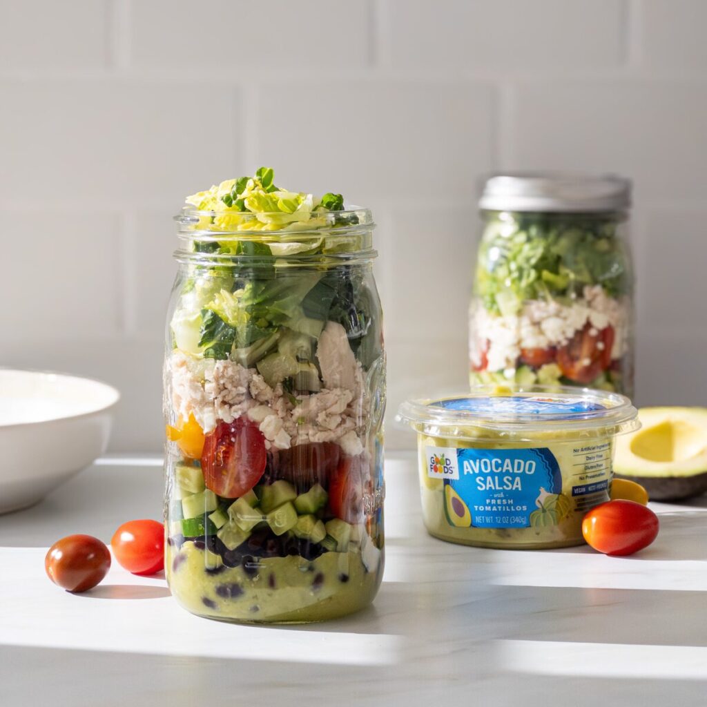 Southwest Salad in a Jar