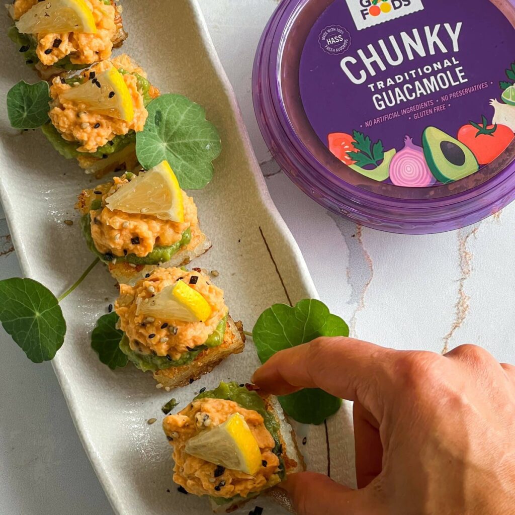 Plant-Based Spicy Salmon Crispy Rice